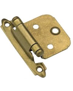 Burnished Brass 2-3/4" [69.85MM] Self-Closing Hinge by Amerock sold as Pair - CM7139BB