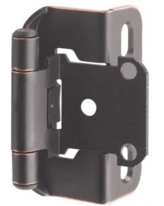 Oil Rubbed Bronze 2-1/4" [57.15MM] Self-Closing Hinge by Amerock sold as Pair - CMR7550ORB