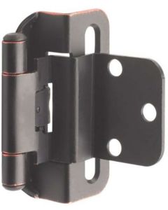 Oil Rubbed Bronze 2-1/4" [57.15MM] Self-Closing Hinge by Amerock sold as Pair - BPR7565ORB