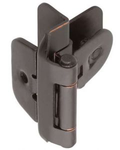 Oil Rubbed Bronze Double Demountable 3/8" Inset Hinge by Amerock sold as Pair, SKU: CMR8700ORB