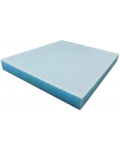 Hermes 1/2" X 3-7/8" X 4-7/8" 180 Grit Aluminum Oxide Sanding sponge, White, double-sided Sold In Each