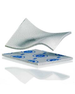 Hermes 3/16" X 4-1/2" X 5-1/2" 180 Grit Sanding Sponge Sanding sponge, Medium, single-sided Sold In Each