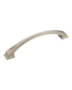 Satin Nickel 6-5/16" [160mm] Bow Pull by Jeffrey Alexander sold in Each - 944-160-SN
