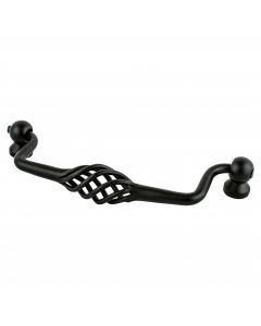 Black 128mm Bail Pull, Provence by Berenson sold in each - 9982-255-P - Discontinued