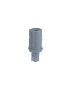 A10-0841-C 1-3/8" Hex Gray 200 lb Leg Foot Insert