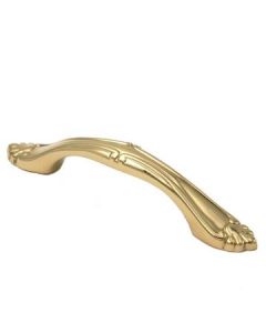 Hickory Hardware Sechel Collection Polished Brass 3in. Solid Brass Bow/Arch Pull, SKU: A14-03 - Discontinued
