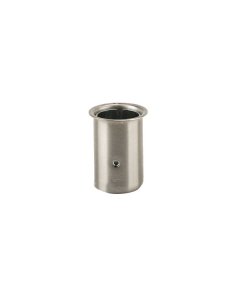 A18-0206-C Stainless Steel 3-1/16" Flared Top Weld On Leg Socket