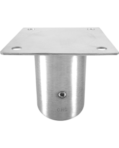 A18-0406 Stainless Steel 3-1/8" Plate Leg Socket