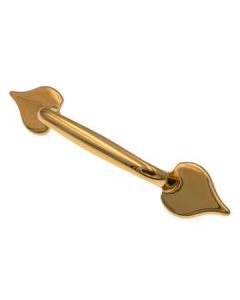 Belwith Keeler Carriage House Collection Polished Brass 3in. Solid Brass Pull, SKU: A39-03 - Discontinued