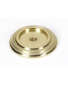 Polished Brass 1-1/4" [32.00MM] Backplate for Knobs by Alno - A616-14-PB
