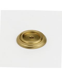 Satin Brass 1-1/4" [32.00MM] Backplate for Knobs by Alno - A616-14-SB