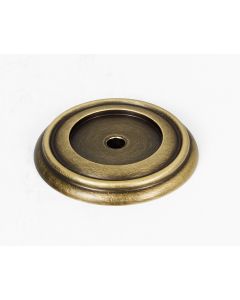 Antique English 1-1/2" [38.00MM] Backplate for Knobs by Alno - A616-38-AE