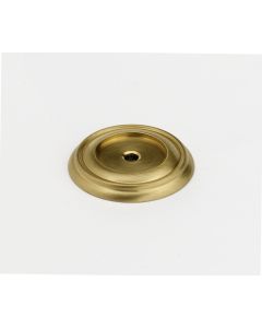 Satin Brass 1-1/2" [38.00MM] Backplate for Knobs by Alno - A616-38-SB