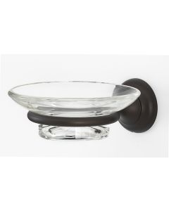 Chocolate Bronze 4-5/16" [109.70MM] Soap Dish / Holder by Alno - A6630-CHBRZ