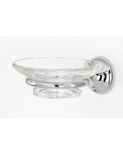 Polished Chrome 4-5/16" [109.70MM] Soap Dish / Holder by Alno - A6630-PC