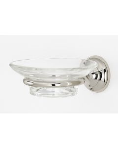 Polished Nickel 4-5/16" [109.70MM] Soap Dish / Holder by Alno - A6630-PN