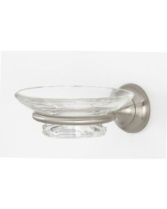 Satin Nickel 4-5/16" [109.70MM] Soap Dish / Holder by Alno - A6630-SN