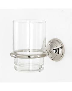 Polished Nickel  Tumbler with Holder by Alno - A6670-PN