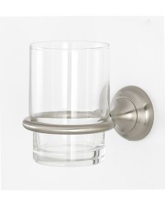 Satin Nickel  Tumbler with Holder by Alno - A6670-SN