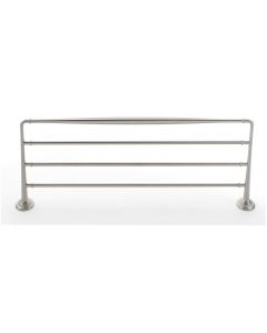 Satin Nickel 24" [609.60MM] Towel Rack by Alno - A6726-24-SN