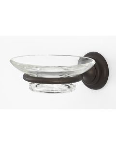 Chocolate Bronze 4-5/16" [109.70MM] Soap Dish / Holder by Alno - A6730-CHBRZ