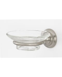 Satin Nickel 4-5/16" [109.70MM] Soap Dish / Holder by Alno - A6730-SN