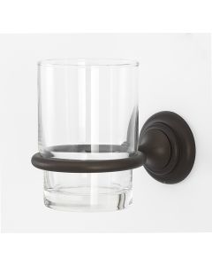 Chocolate Bronze  Tumbler with Holder by Alno - A6770-CHBRZ