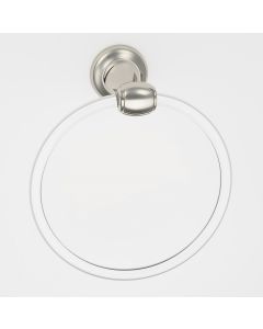 Polished Nickel 6" [152.50MM] Towel Ring by Alno - A7340-PN