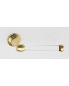 Polished Brass 7" [178.00MM] Single Post Tissue Holder by Alno - A7366-PB