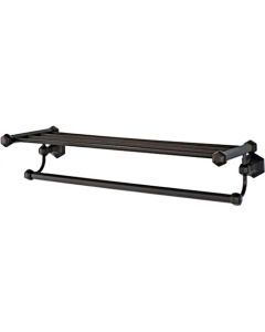 Chocolate Bronze 24" [609.60MM] Towel Rack by Alno - A7726-24-CHBRZ