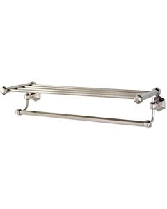 Satin Nickel 24" [609.60MM] Towel Rack by Alno - A7726-24-SN