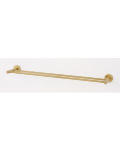 Satin Brass 26" [660.40MM] Double Towel Bar by Alno - A8325-24-SB