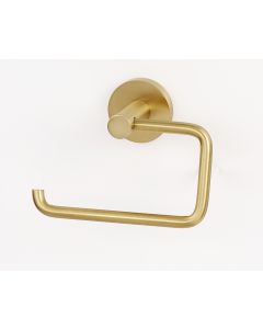 Satin Brass 5-1/2" [139.70MM] Single Post Tissue Holder by Alno - A8366-SB