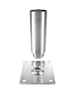 A84-5048-C 6" Stainless Steel Removable Plate 2000 lb  Leg