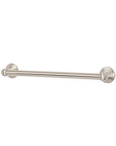 Satin Nickel 24" [609.60MM] Grab Bar by Alno sold in Each - A9022-24-SN