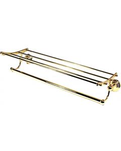 Polished Brass 24" [609.60MM] Towel Rack by Alno - A9026-24-PB