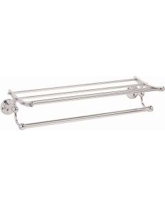 Polished Nickel 24" [609.60MM] Towel Rack by Alno - A9026-24-PN