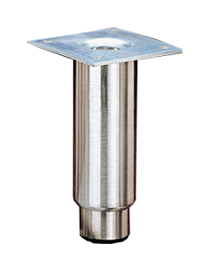 A93-8048-C 6" Stainless Steel Removable Plate 2000 lb  Leg