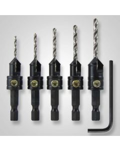 40030 – Snappy® 5 Piece Countersink Set