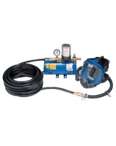 Allegro® Low Pressure Full Face Mask Supplied Air System (Includes (1) Full Mask, (1) Ambient Air Pump And 50' Hose)