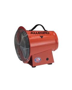 Allegro® 14" X 13 5/8" X 15" 1275 cfm 1/3 hp 115 VAC 3 A Motor Cold Rolled Steel Axial Blower With 8" Duct Carry Handle And Rubber Feet