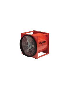 Allegro® 18" X 18" X 19" 5500 cfm 2 hp 115/230 VAC 21/10.5 A Motor Cold Rolled Steel High Output Axial Blower With 30 A Plug