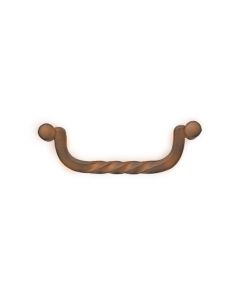 Rust 3-3/4in. [95.25MM] Pull by Alno sold in Each, SKU: AW921-RST - Discontinued