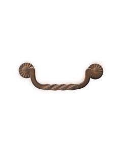 Rust 3-3/4in. [95.25MM] Pull by Alno sold in Each, SKU: AW922-RST - Discontinued