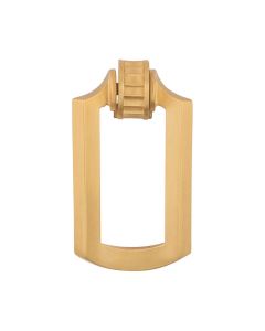 Brushed Golden Brass Ring Pull 3-1/8" x 1-3/4" - Bijou Astoria Collection by Belwith-Keeler - B056405-BGB
