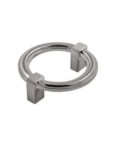 Satin Nickel 2-1/4" Ring Pull - Bijou Odette Collection by Belwith-Keeler - B075393-SN