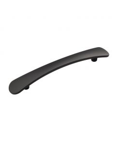 Matte Black 128MM Pull, Vale by Belwith Keeler - B076861-MB