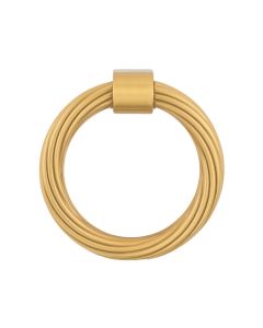 Brushed Golden Brass 2-3/4" Ring Pull - Bijou Sybil Collection by Belwith-Keeler - B076986-BGB