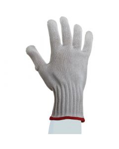SHOWA Best® Glove Size 10 White D-FLEX® PLUS Dotted Style 7 gauge Medium Weight HPPE Yarn Right Hand Cut Resistant Gloves With Seamless Knit Wrist And PVC Dots Coating