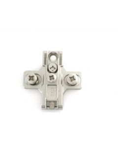 Baseplate Salice Cross Shape Cast Slip-on PN: B2RGE39 3mm Height 